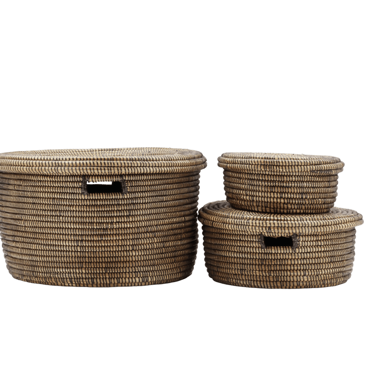 Ensemble de 3 paniers, vue latérale