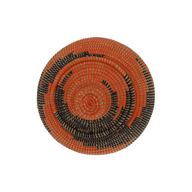 Panier Supper (22 cm) – Orange/Noir