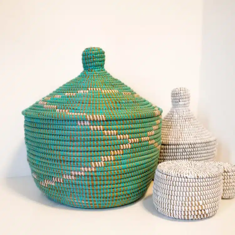 Paniers moyens en osier