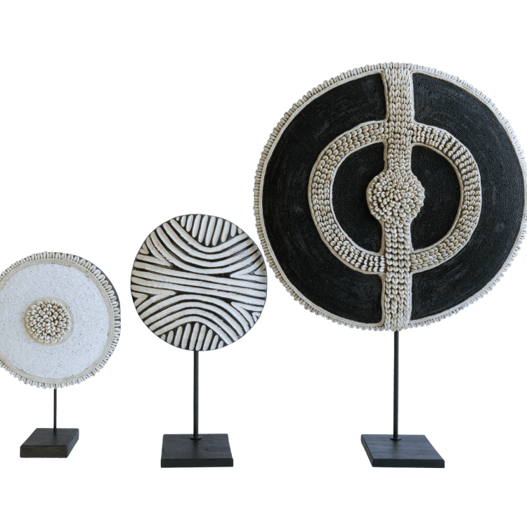 support avec 3 ornements