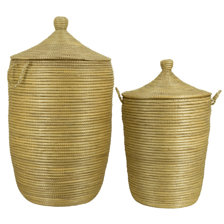 Ensemble de paniers Tajine - Or