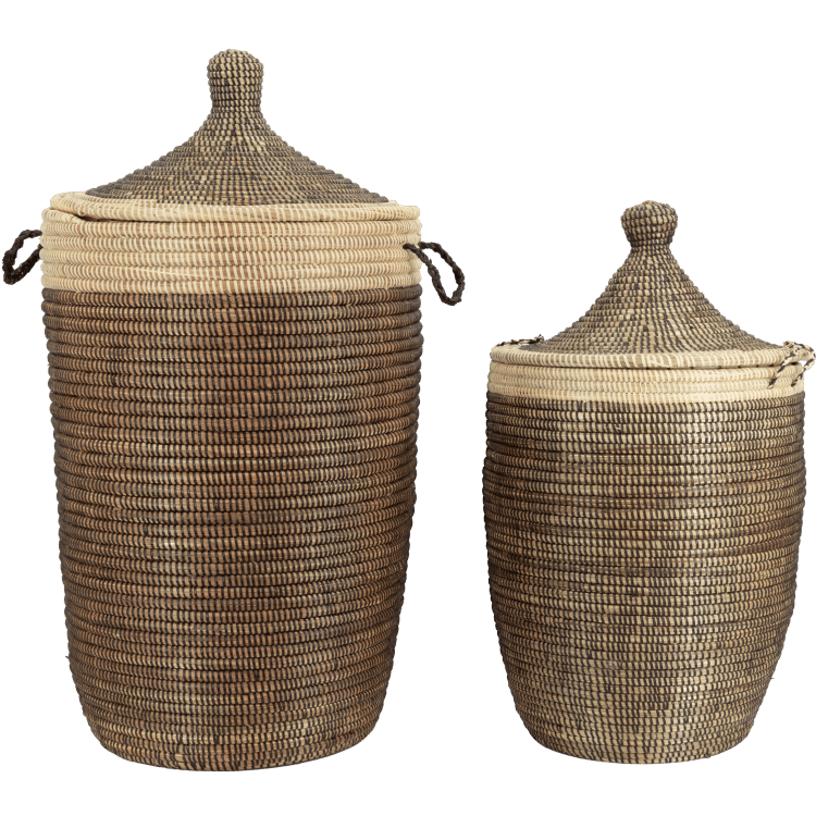 Ensemble de paniers Tajine – Marron