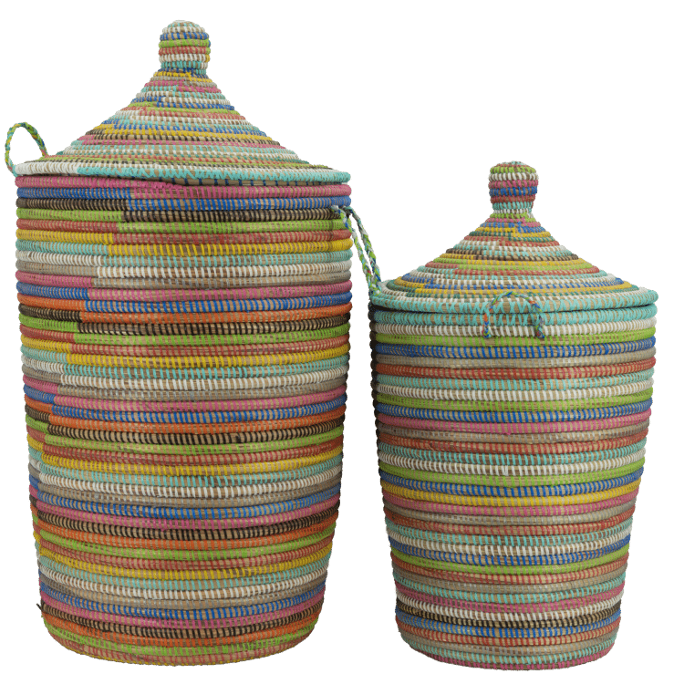 Ensemble de paniers tajine - Arc-en-ciel