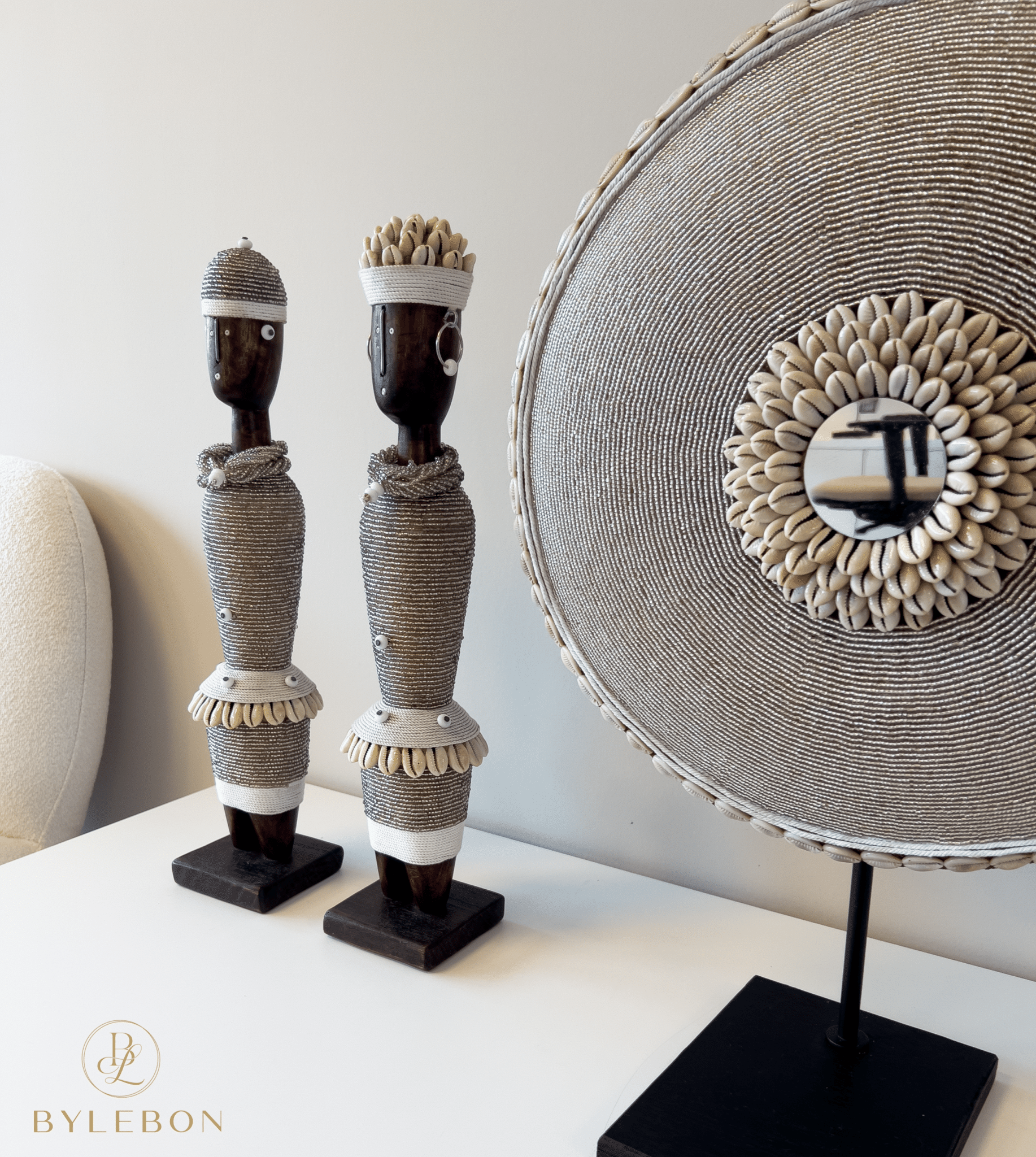 Bouclier perlé - Jill