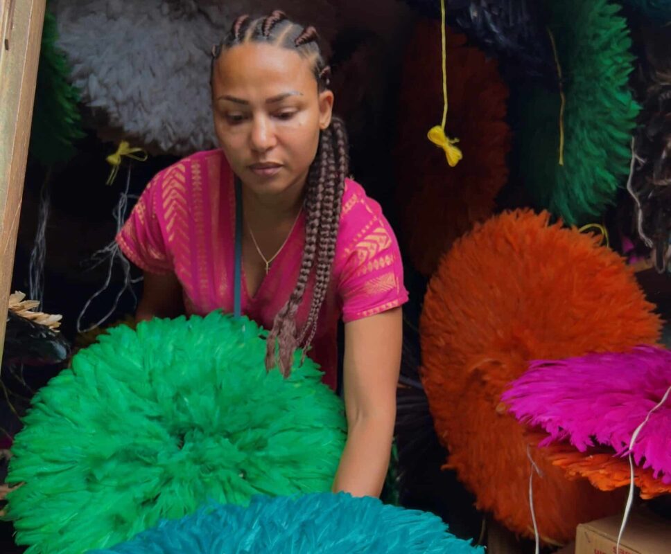 Accessoires de décoration africains