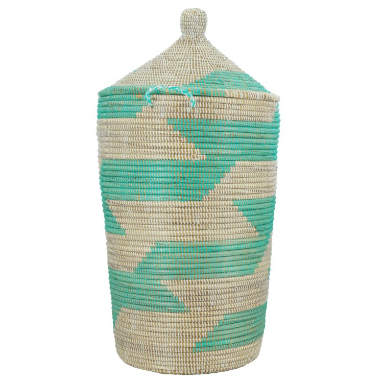 Panier Tajine – Trapèze (L) Turquoise