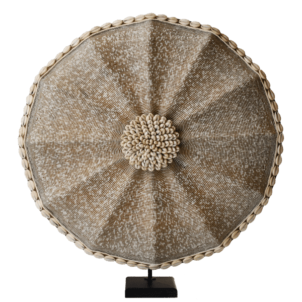 Beaded Shield Bianca - 50cm